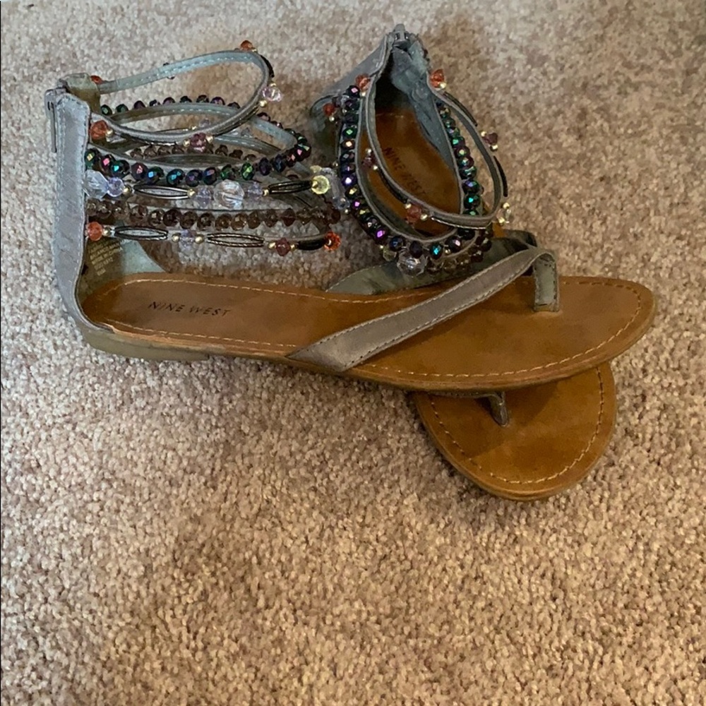 Nine West sandals, like new!